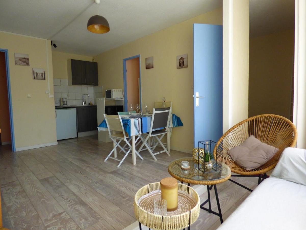 Charmant T2, Cabine, Parking, Les Balcons De La Mediterranee, Narbonne Plage Luaran gambar