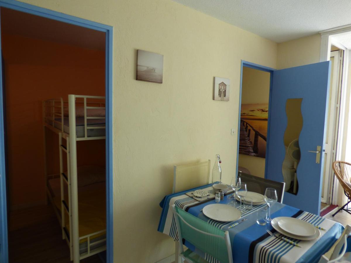 Charmant T2, Cabine, Parking, Les Balcons De La Mediterranee, Narbonne Plage Luaran gambar